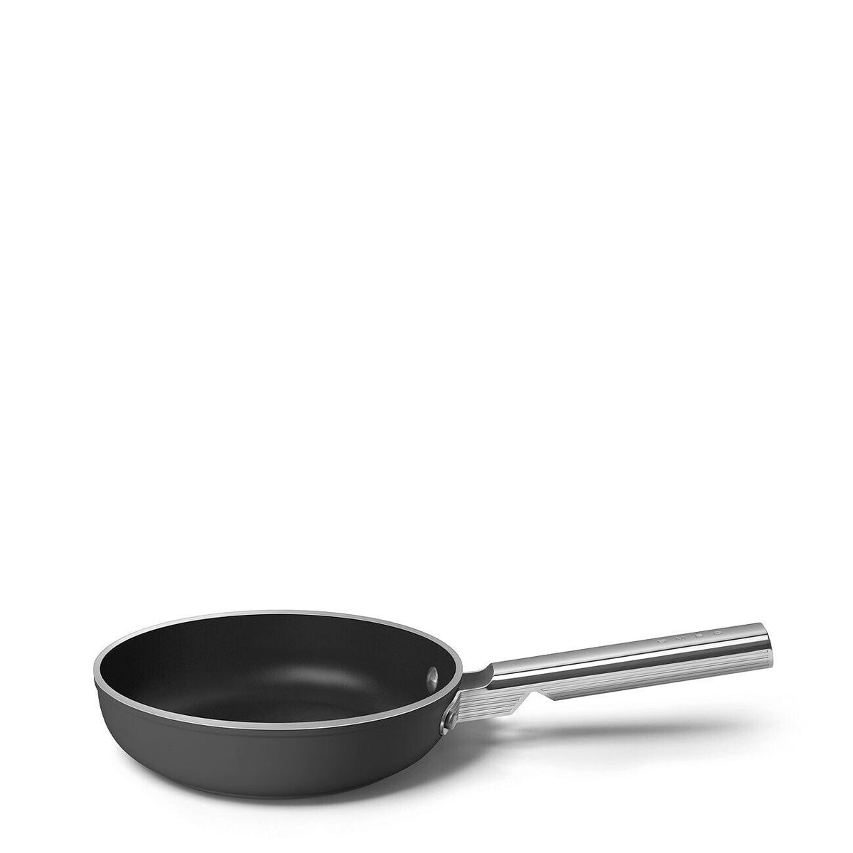 Smeg 50s Retro Non-Stick Ceramic Frying Pan 20cm Matte Black