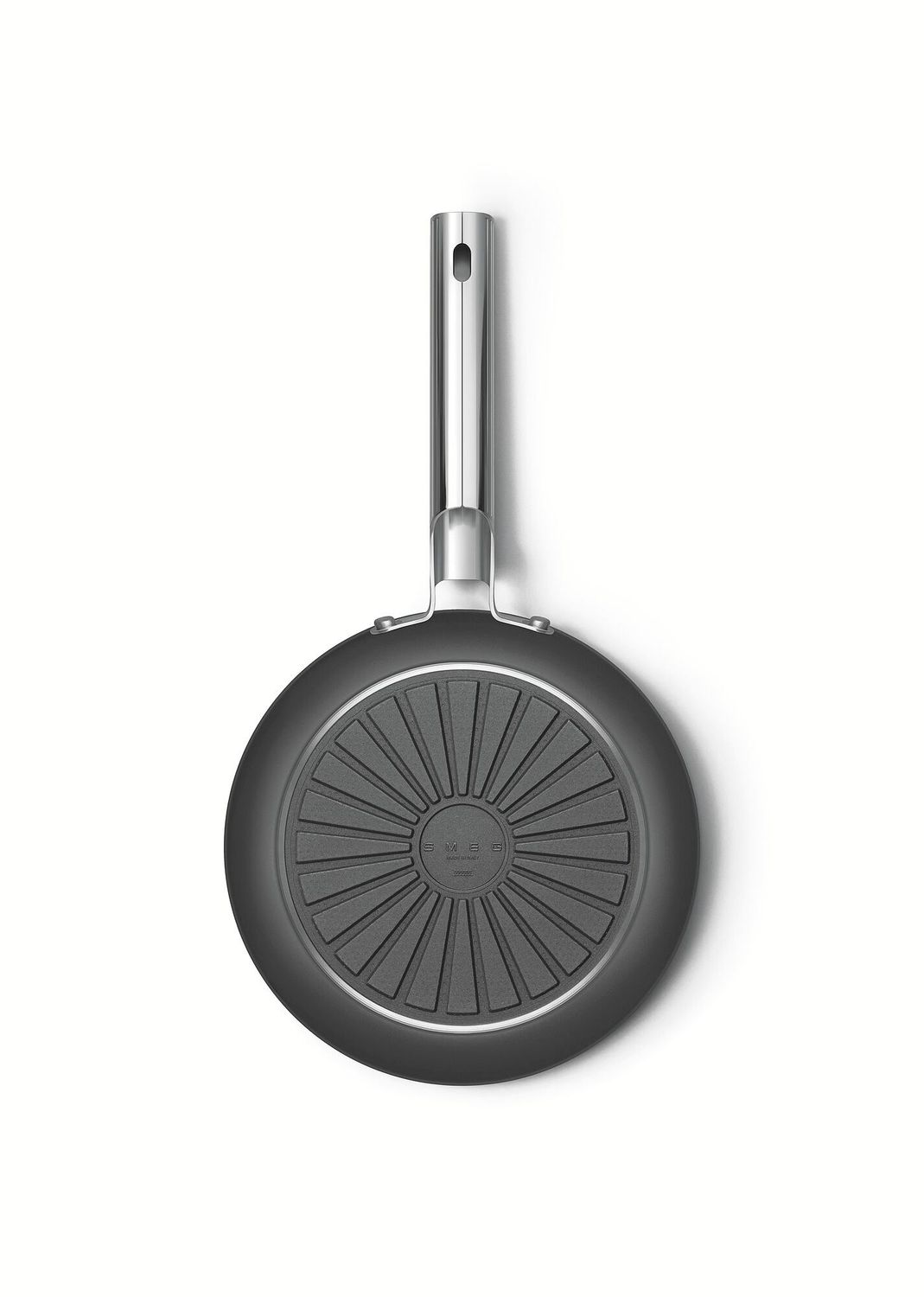 Smeg 50s Retro Non-Stick Ceramic Frying Pan 20cm Matte Black