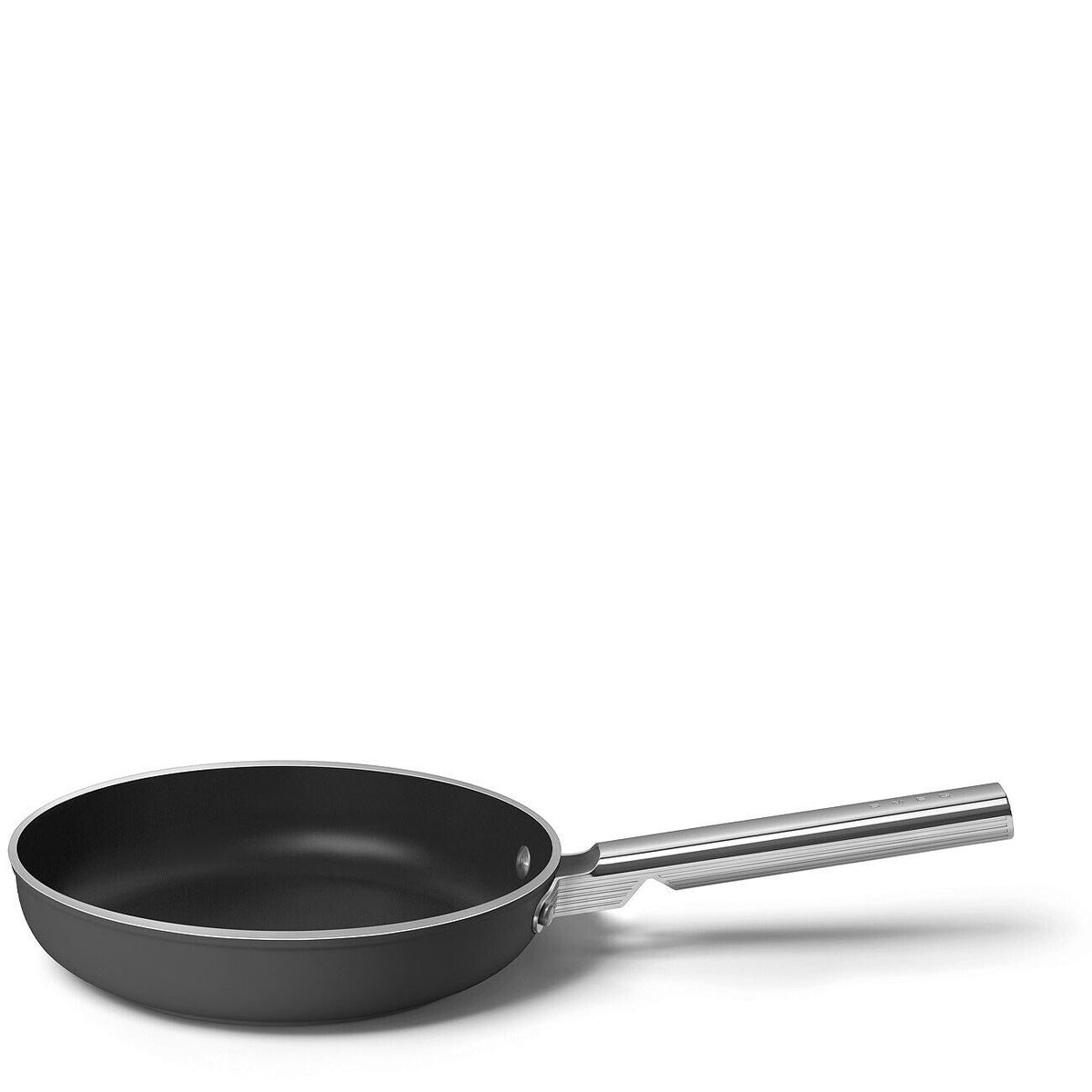 Smeg 50s Retro Non-Stick Ceramic Frying Pan 24cm Matte Black