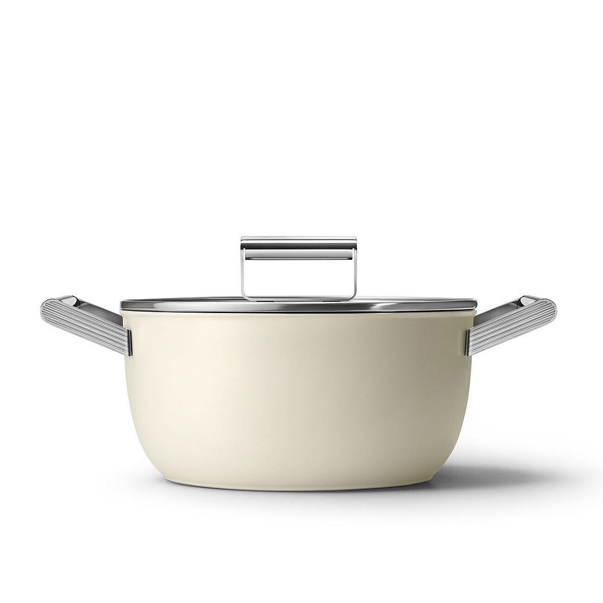 Smeg 50s Retro Non-Stick Ceramic Casserole Dish 24cm 5.4L