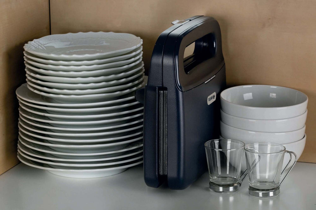 Ariete Night Grey Sandwich Maker – 750W, 23×13cm