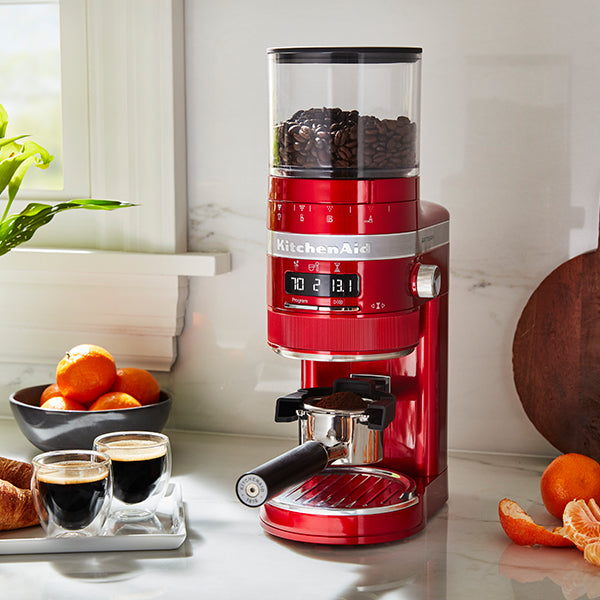 Kitchenaid Artisan Coffee Grinder Empire Red