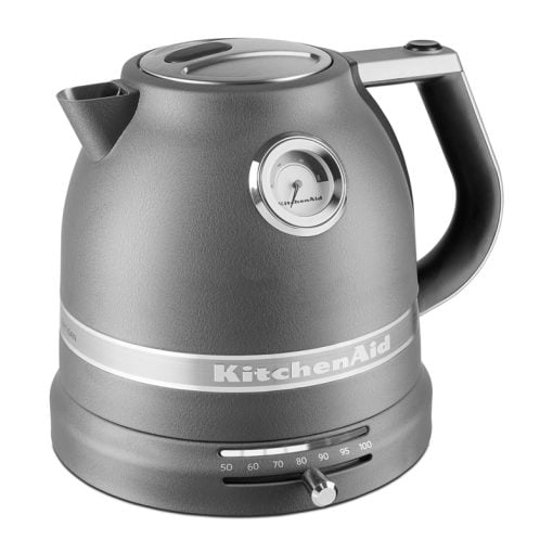 KitchenAid Artisan 1.5L Electric Kettle – Adjustable Temp (Imperial Grey)