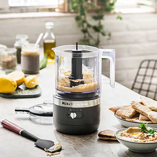 KitchenAid Cordless Chopper 1.18L Charcoal Black