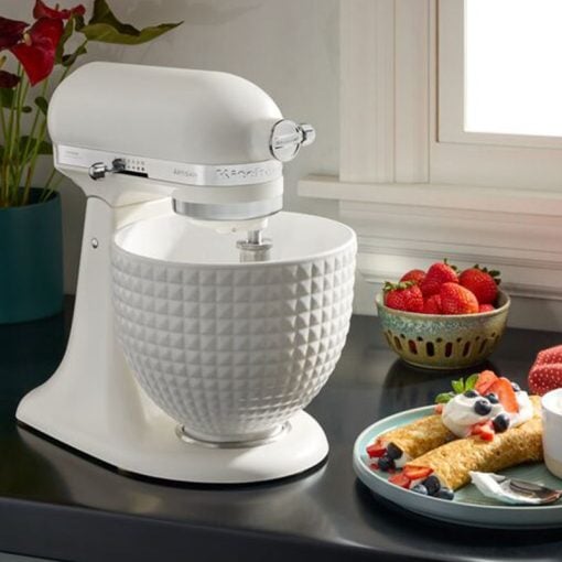 KitchenAid Artisan Mixer 5KSM156CXEPL 4.7L Ceramic Bowl Porcelain White