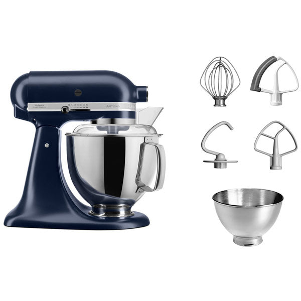 KitchenAid Artisan Tilt-Head Stand Mixer – 4.8L Premium Set (Ink Blue)