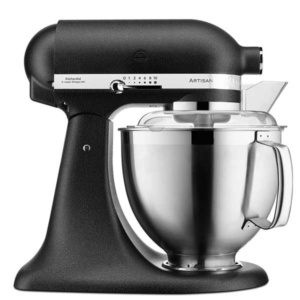 KitchenAid 4.8L Tilt-Head Mixer in Iron Black