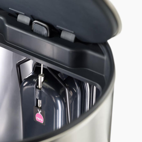 Joseph Joseph Arc 10L Stainless Steel Pedal Bin Soft-Close