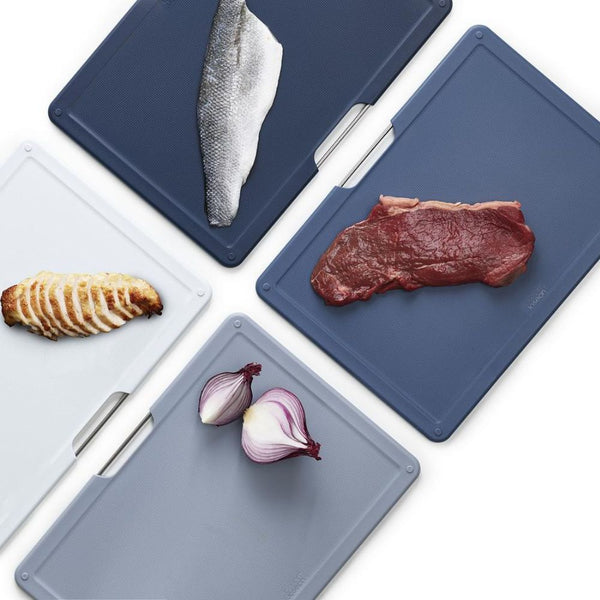 Joseph Joseph Folio Large 4-Piece Chopping Board Set - Graphite