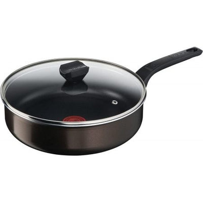 Tefal, G6 Resist Intense - Sautepan 26Cm + Glass Lid