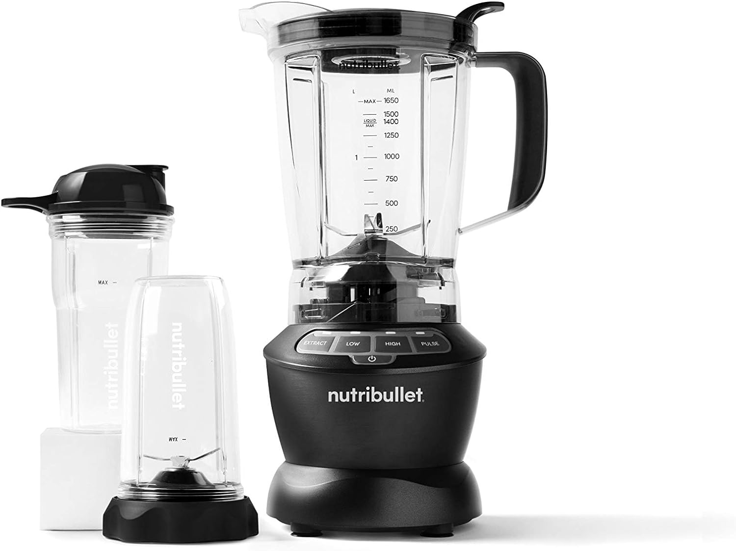Nutribullet Full-Sized Blender Combo, 1000W, 9 Pieces Set, Dark Grey