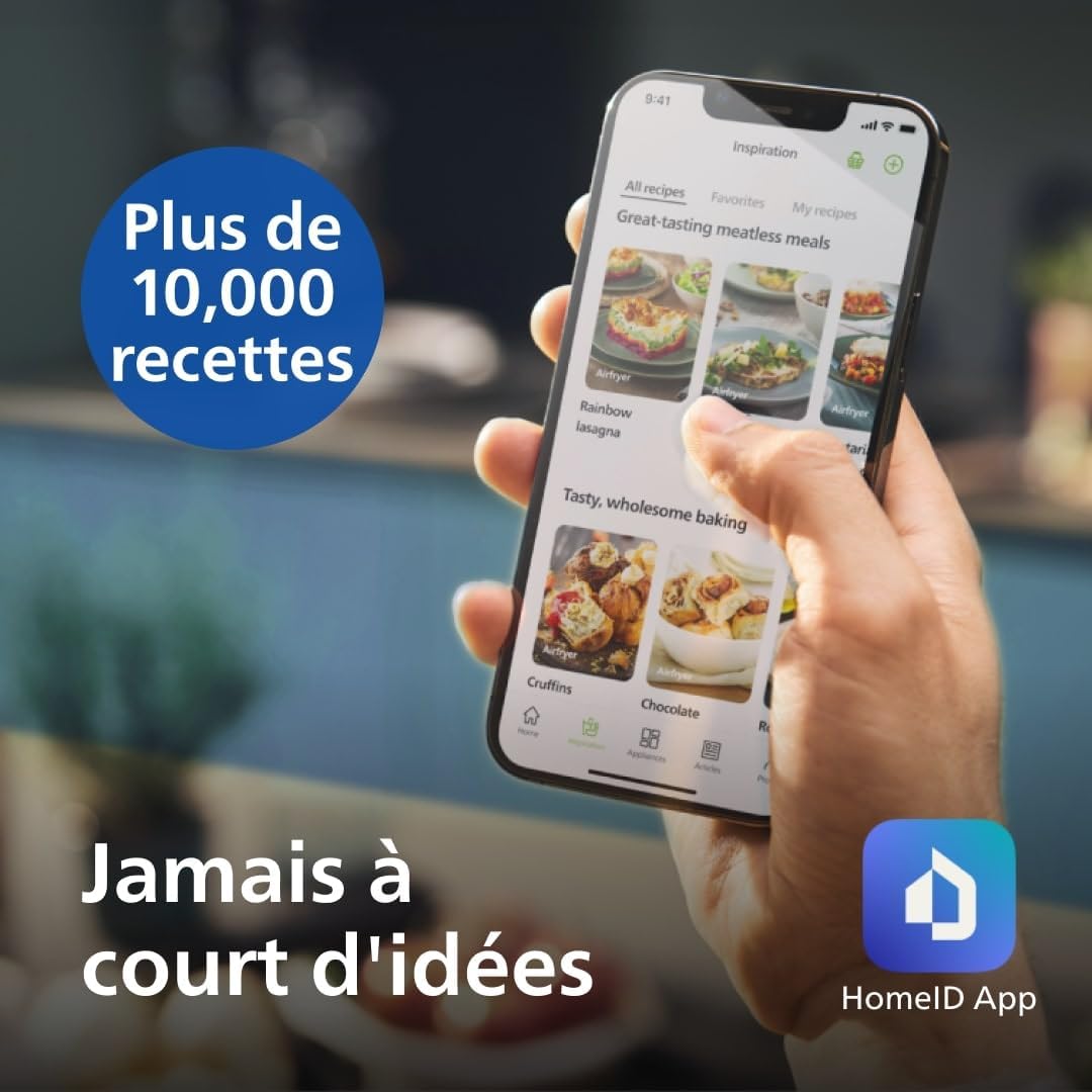 Philips NA230/00 2000 Series Air Fryer – 6.2L, 13 Cooking Functions