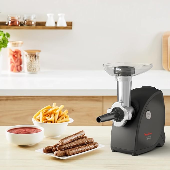 Moulinex Meat Mincer HV4 2000W 2.3kg/min Kebbe and Sausage Maker
