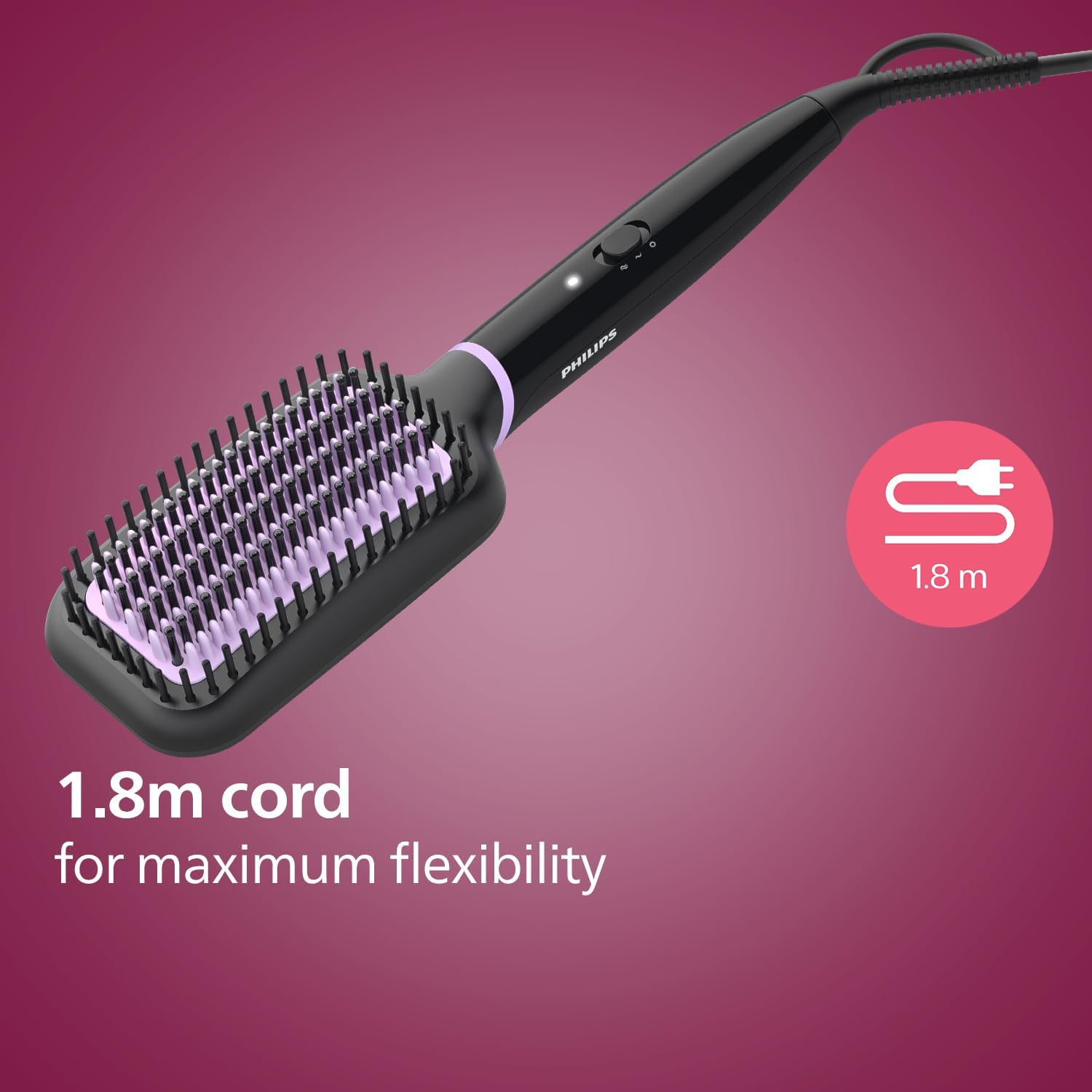 Philips BHH880 StyleCare Heated Straightening Brush
