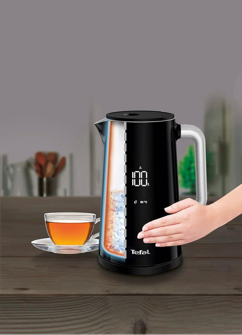 Tefal Smartn'Light, Digital Display Filter 1.5L, Black