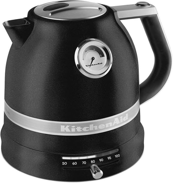 KitchenAid 1.5L Artisan Kettle 5KEK1522EBK – Cast Iron Black