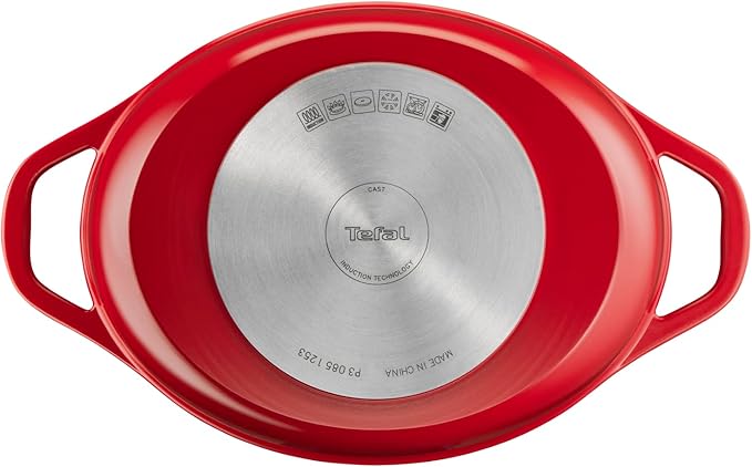 Tefal Air Cast Aluminium Oval Cocotte 30x23+lid