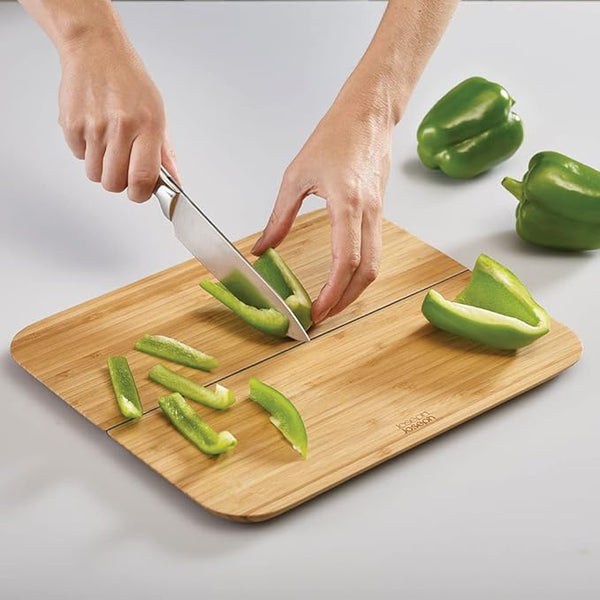 Joseph Joseph Chop2Pot Bamboo Large Folding Chopping Board Non-Slip