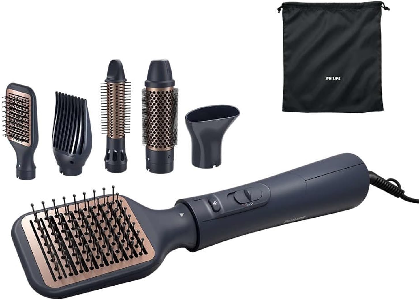 Philips BHA530/03 5000 Series Air Styler – 5 Attachments, Ionic Care