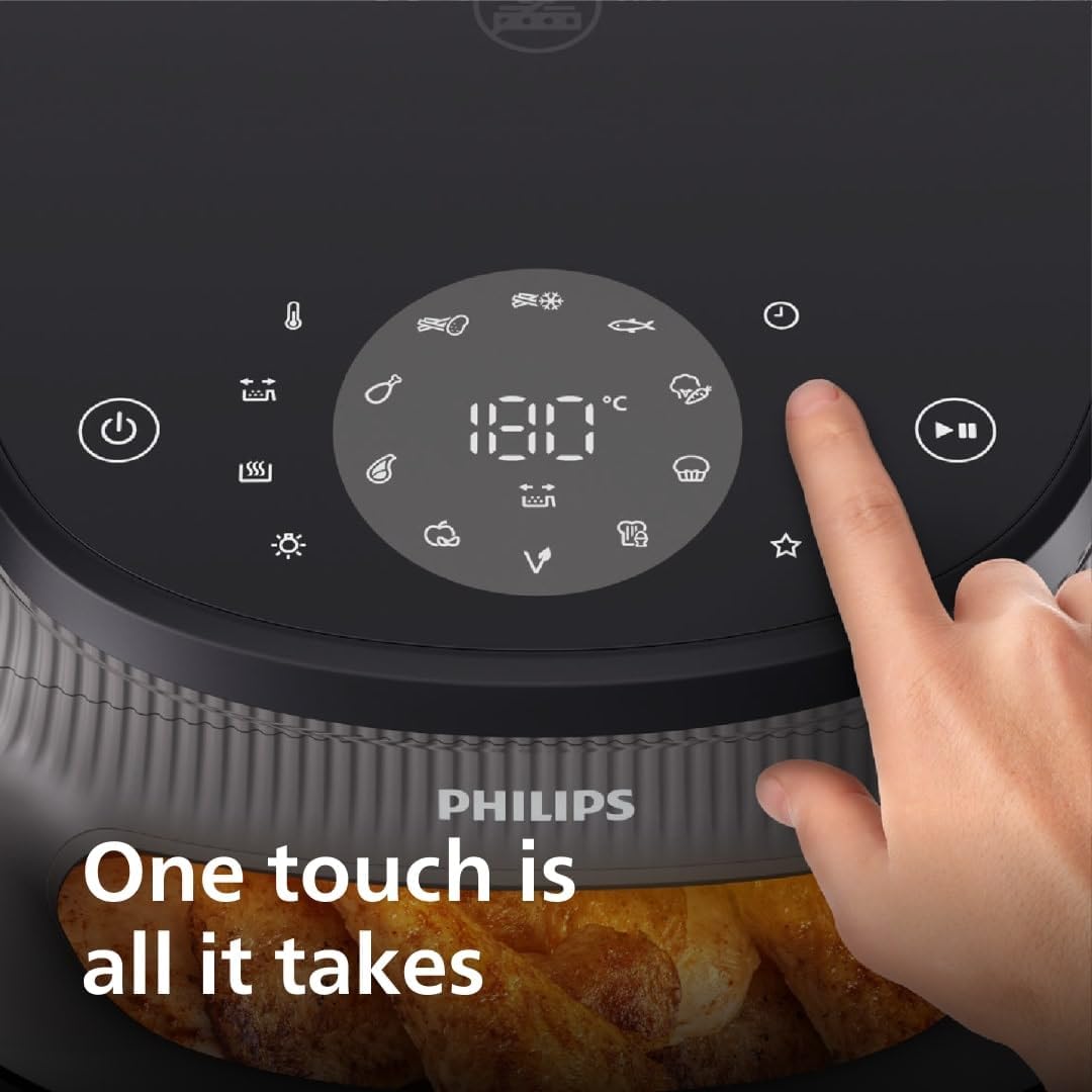Philips NA332/09 Airfryer XL – 6.2L, 16 Cooking Functions, RapidAir Plus