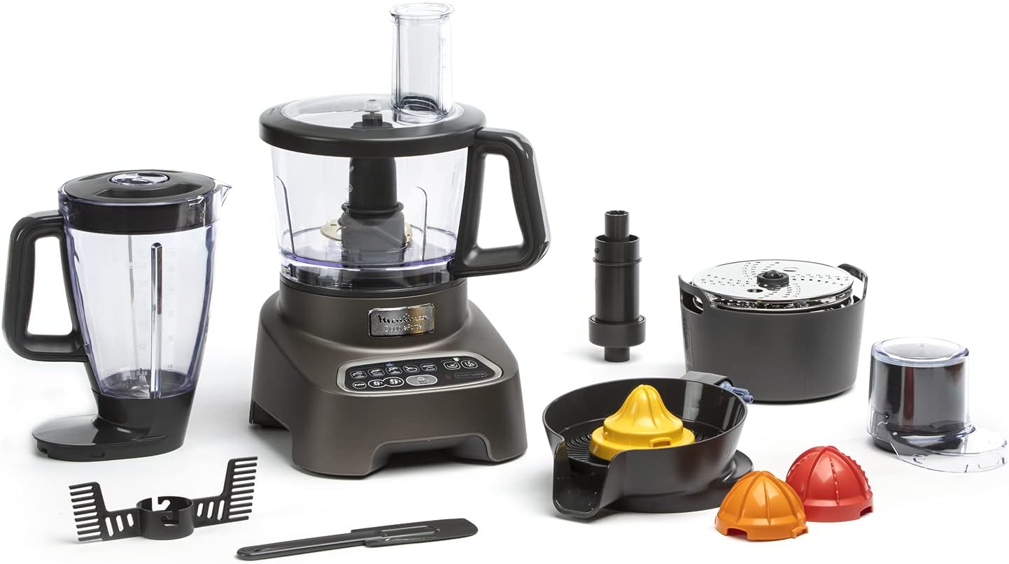 Moulinex Double Force Food Processor 1000W, 31 Functions