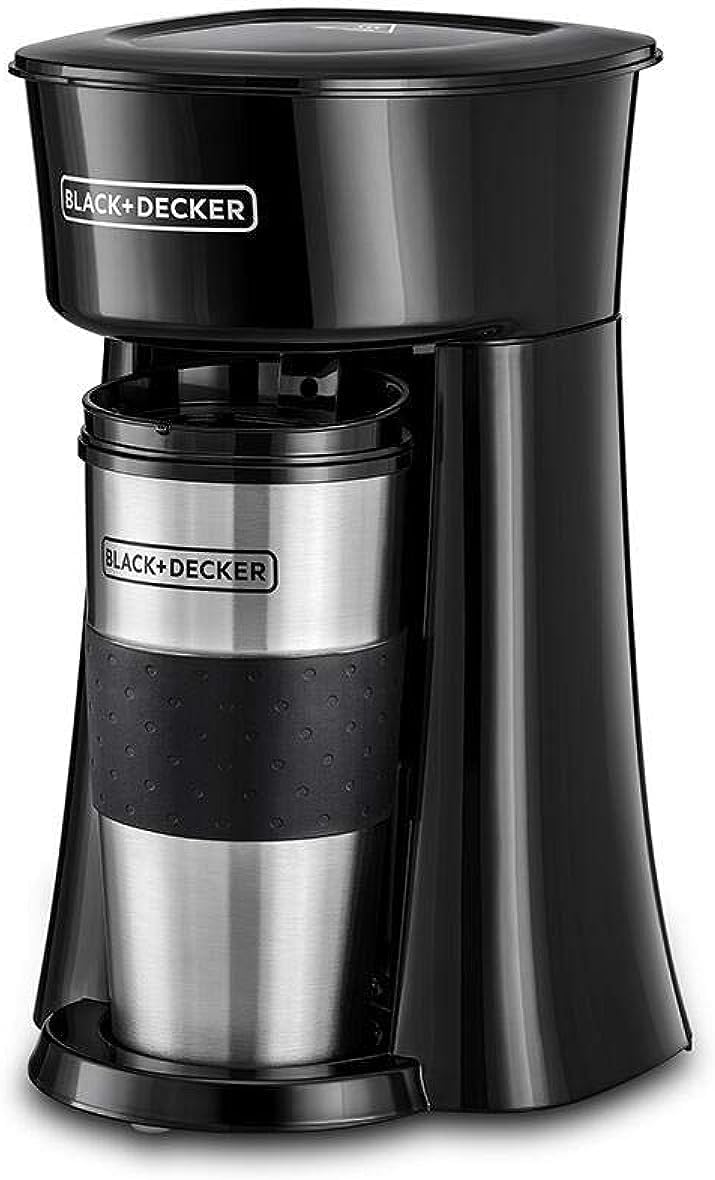 Black & Decker Coffee Machine With Travel Mug 650W