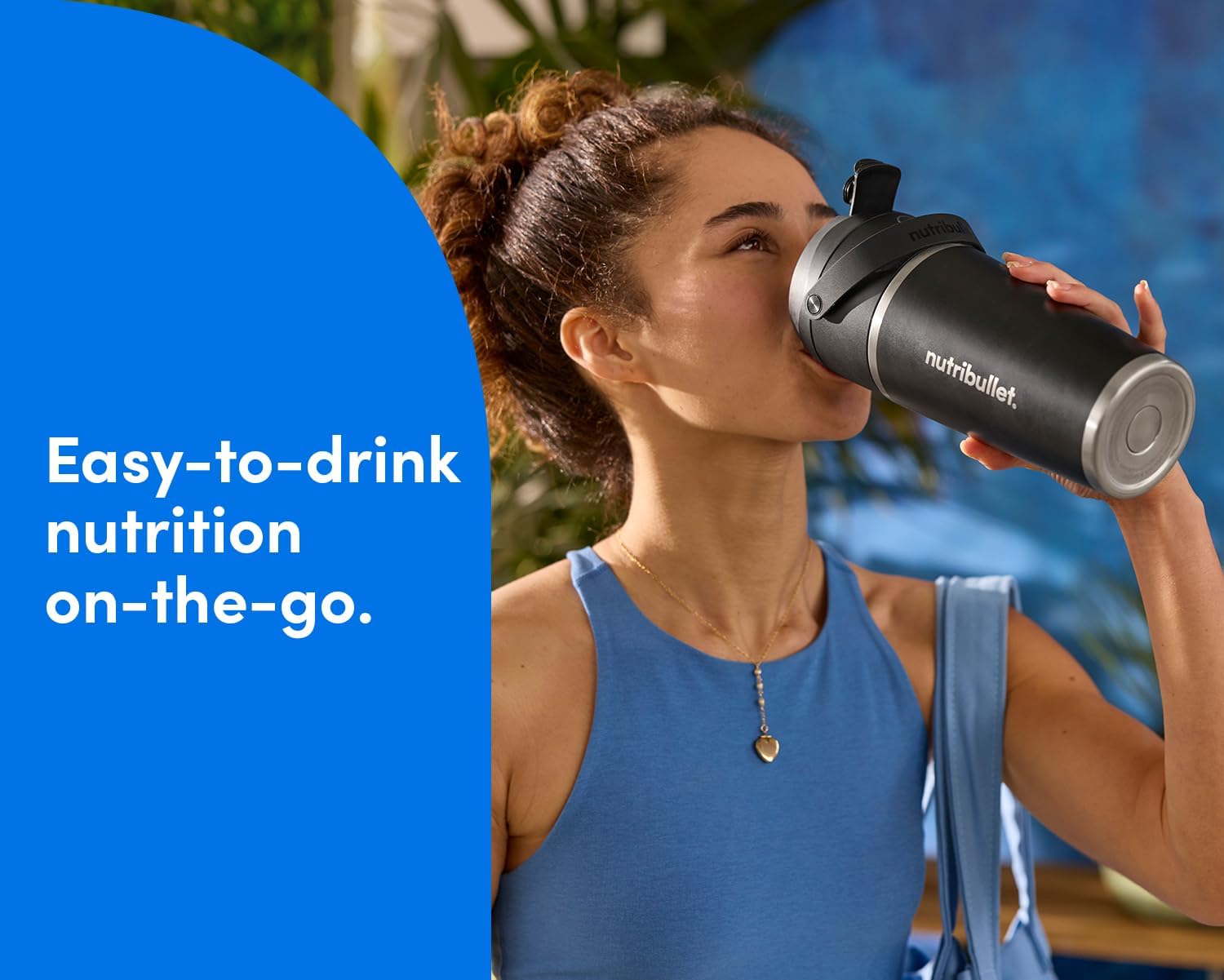 Nutribullet Flip Portable Blender, 8PC Set High-Speed, Multi-Funct