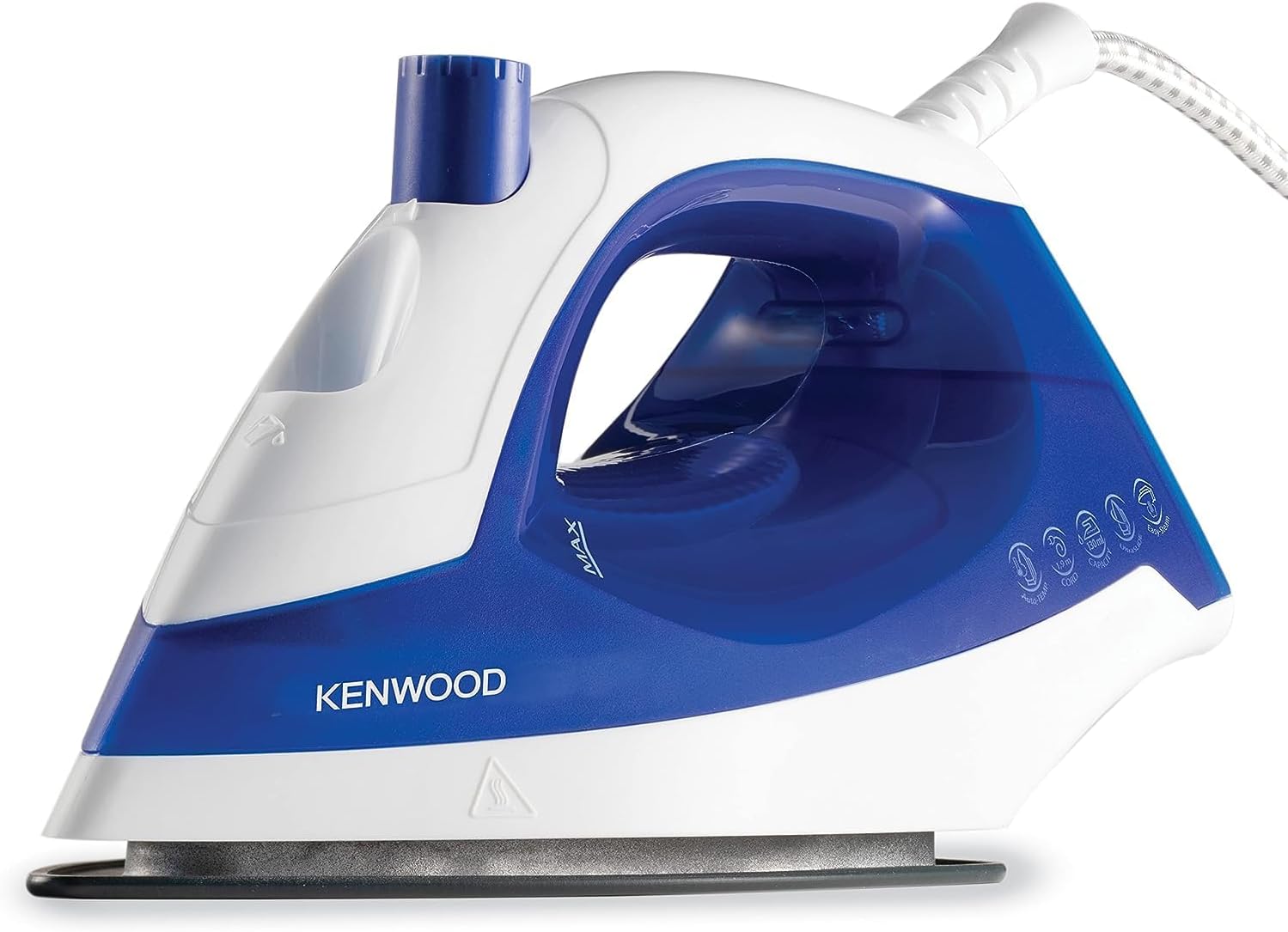 Kenwood Steam Iron STP01.000WB 1100W Non-Stick Soleplate Vertical Steam New