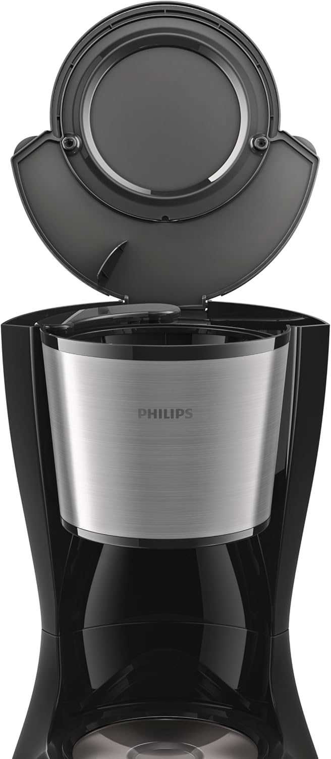 Philips HD7462/20 Drip Coffee Maker – 1.2L, 15 Cups, Auto-Off, Silver