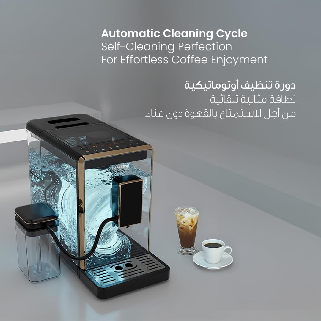 LePresso Fully Automatic Coffee Machine with Milk Frother