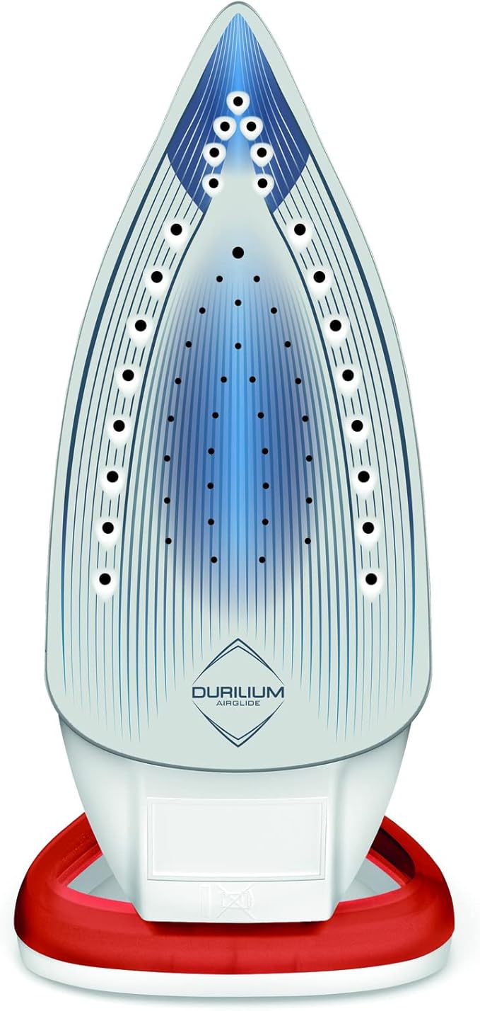 Tefal Easygliss Plus Steam Iron 2500W Red/White