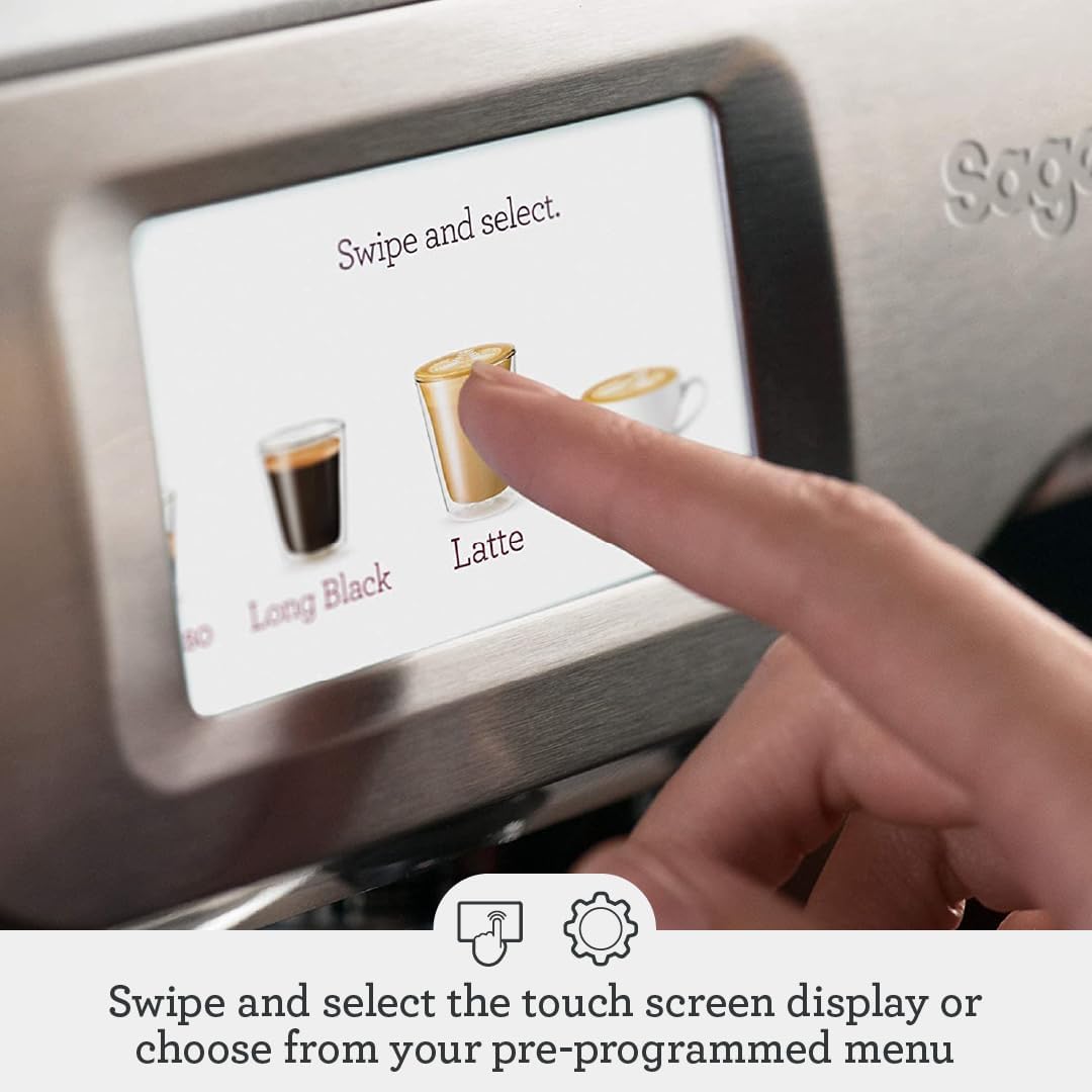 Sage The Barista Touch Coffee Machine – Brushed Steel
