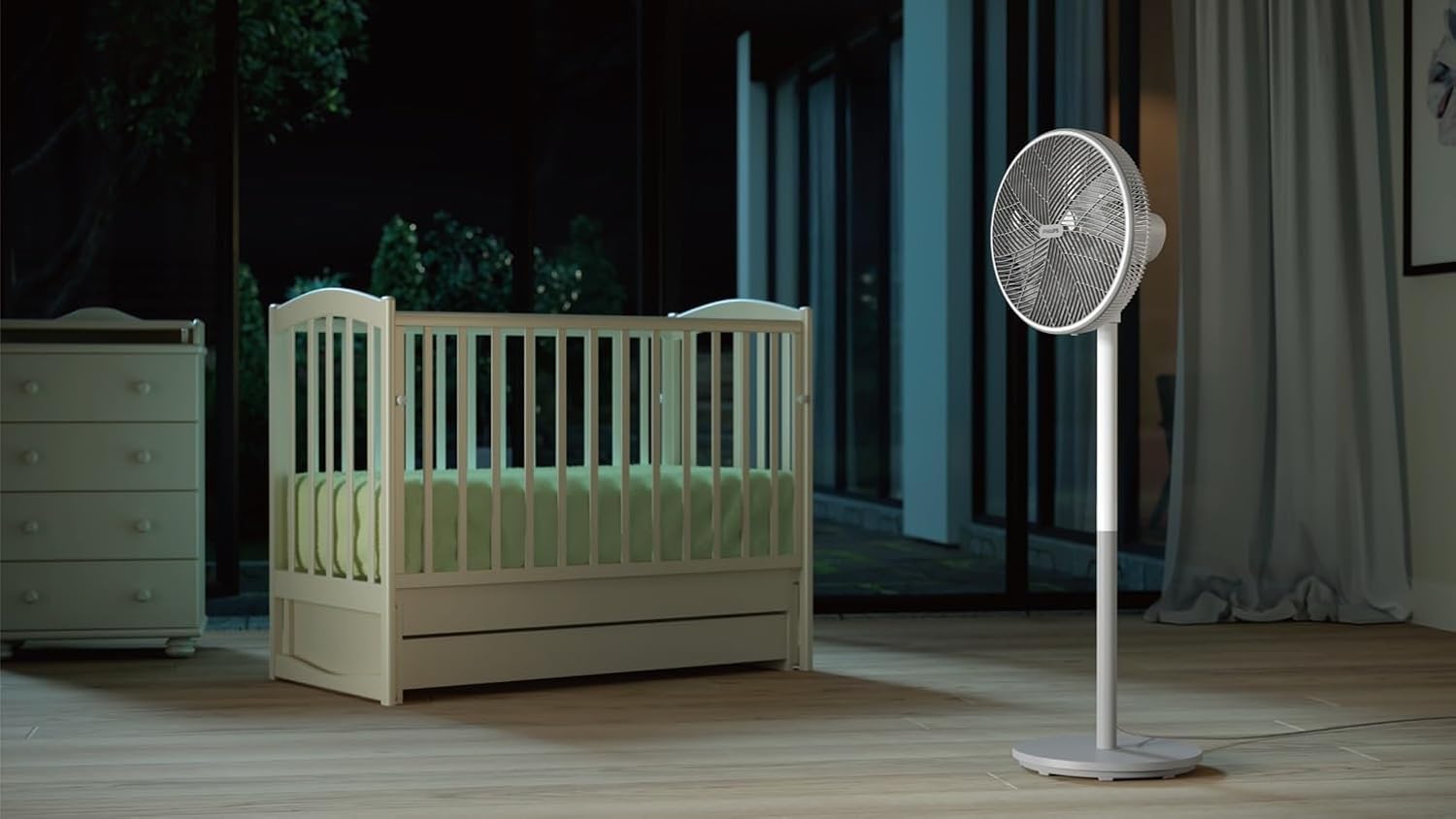 Philips Pedestal Fan 2000 Series - Fan Airflow 2562 m³/h, Ultra Quite