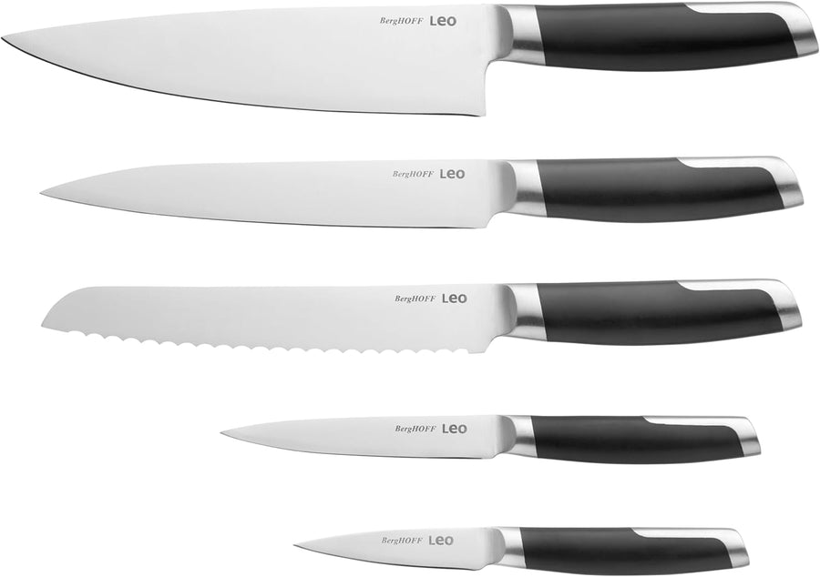 Berghoff 6Pc Knife Block Set Graphite