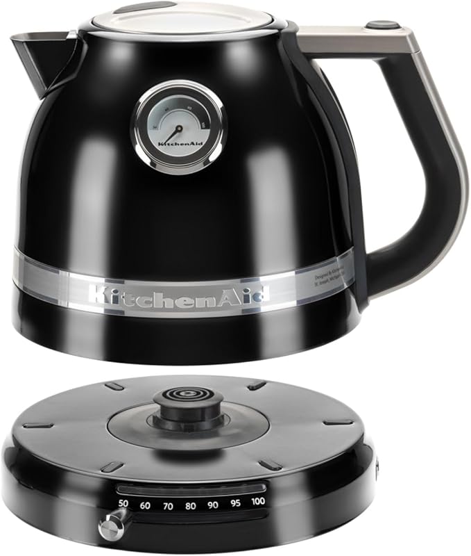 KitchenAid 1.5L Artisan Kettle 5KEK1522EOB – Onyx Black