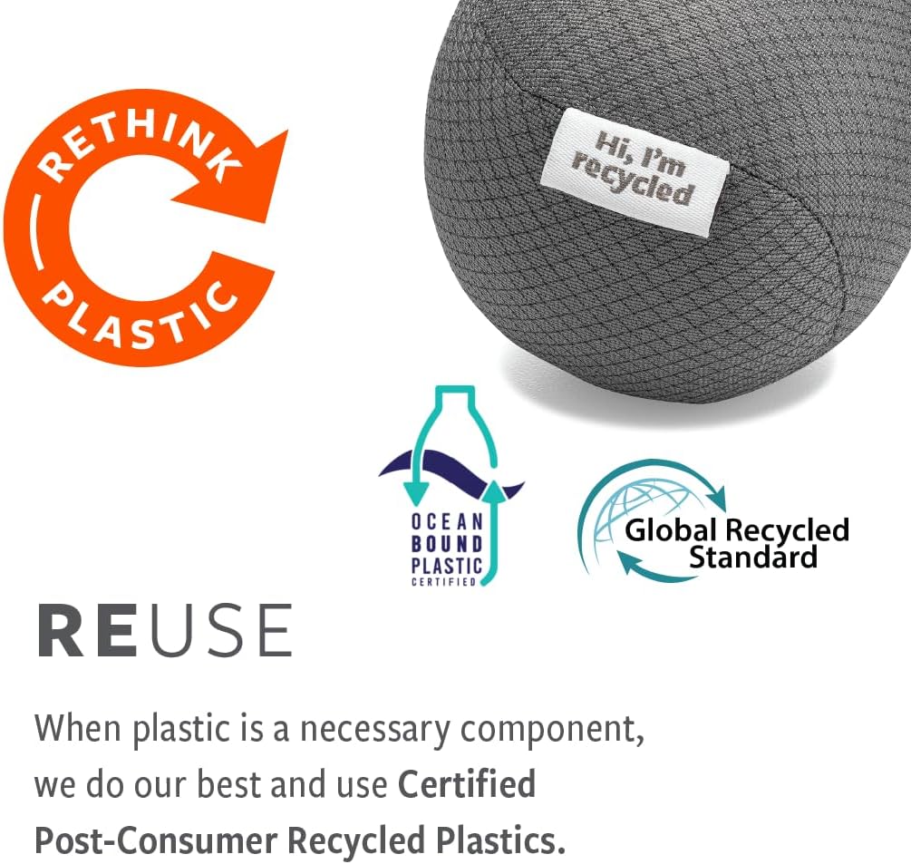 Full Circle Wipe Out Pivoting Shower Squeegee with Hanging Hook, White