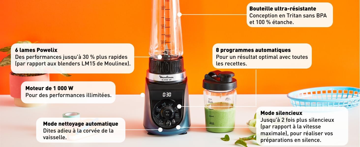 Moulinex Blend Up 1,000 W Personal Blender