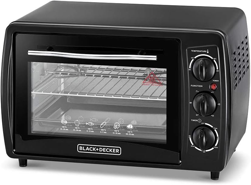 Black & Decker Electric Oven 55L 2000W Black