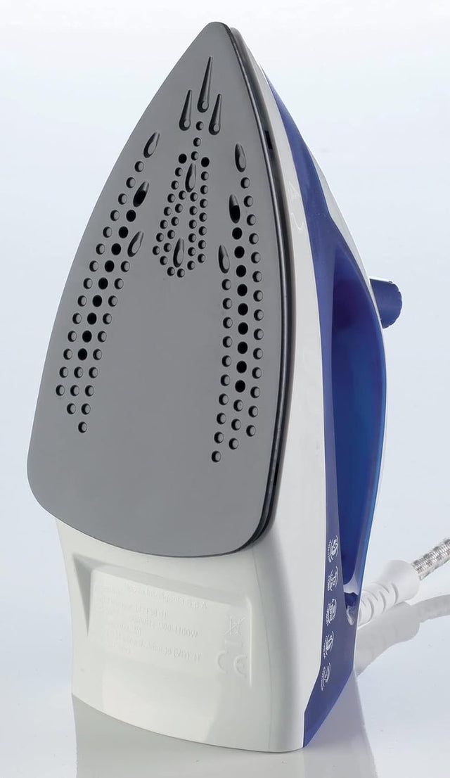 Kenwood Steam Iron STP01.000WB 1100W Non-Stick Soleplate Vertical Steam New