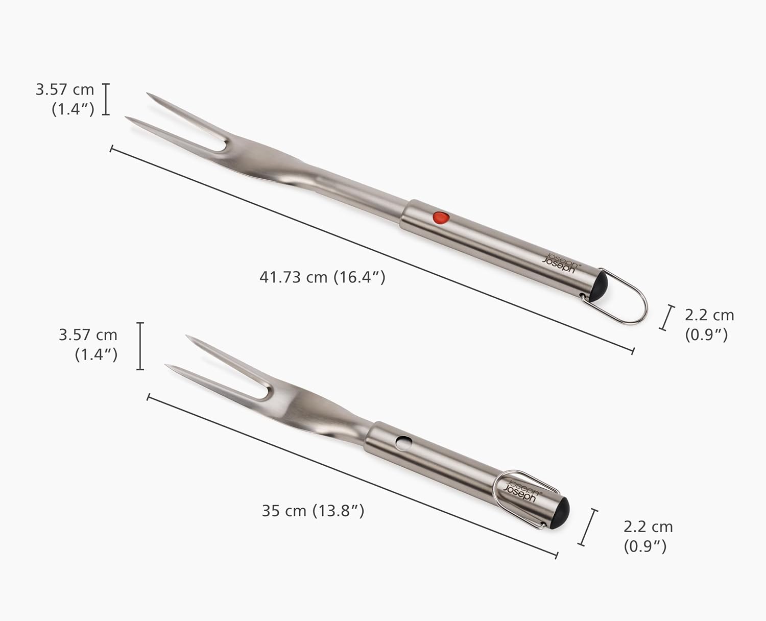 Joseph Joseph GrillOut 3-Piece Stainless Steel BBQ Tool Set