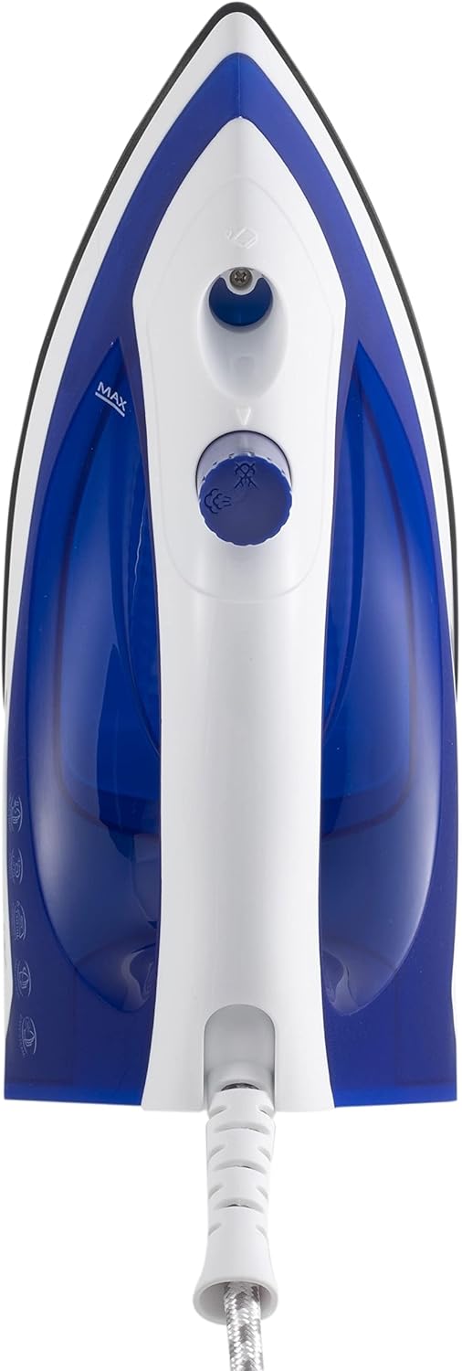 Kenwood Steam Iron STP01.000WB 1100W Non-Stick Soleplate Vertical Steam New