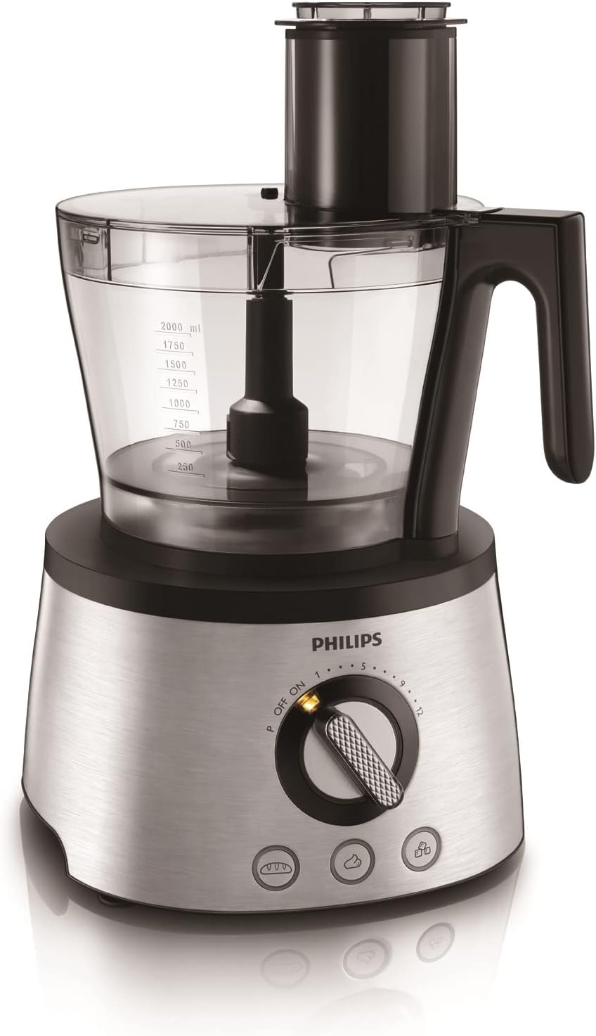 Philips HR7778/01 7000 Series Food Processor – 1300W, 3.4L Bowl