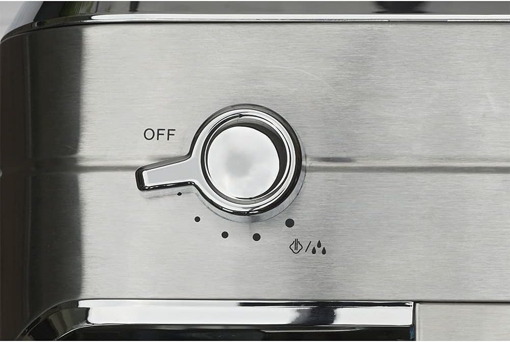 SOGO Espresso Coffee Machine, Stainless Steel, 15 Bar, Container 1450