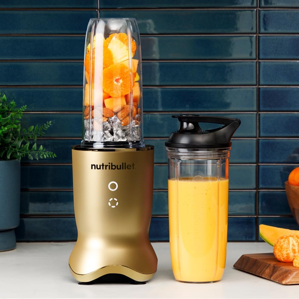 Nutribullet Ultra 1000W Blender Gold Quiet & Powerful