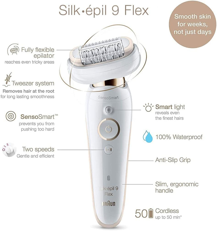 Braun Silk-épil 9 Flex 9-060 3D Epilator