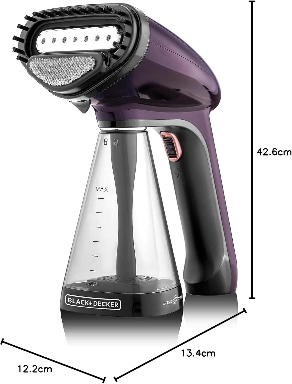 Black & Decker 1500W Handheld Garment Steamer Universal Bottle Adaptor HST1500 B5