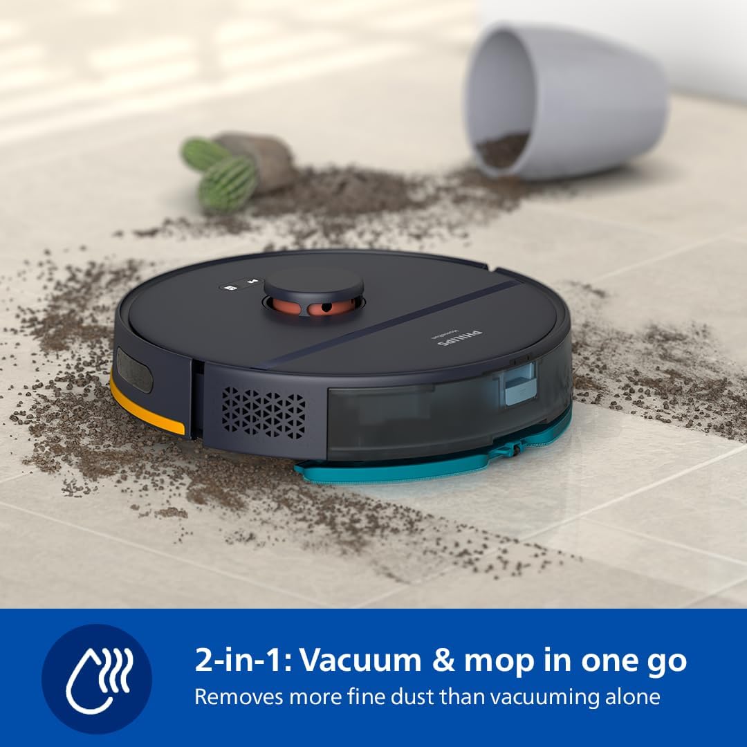 Philips XU2000/10 2000 Series Robot Vacuum Cleaner – Smart Auto Clean