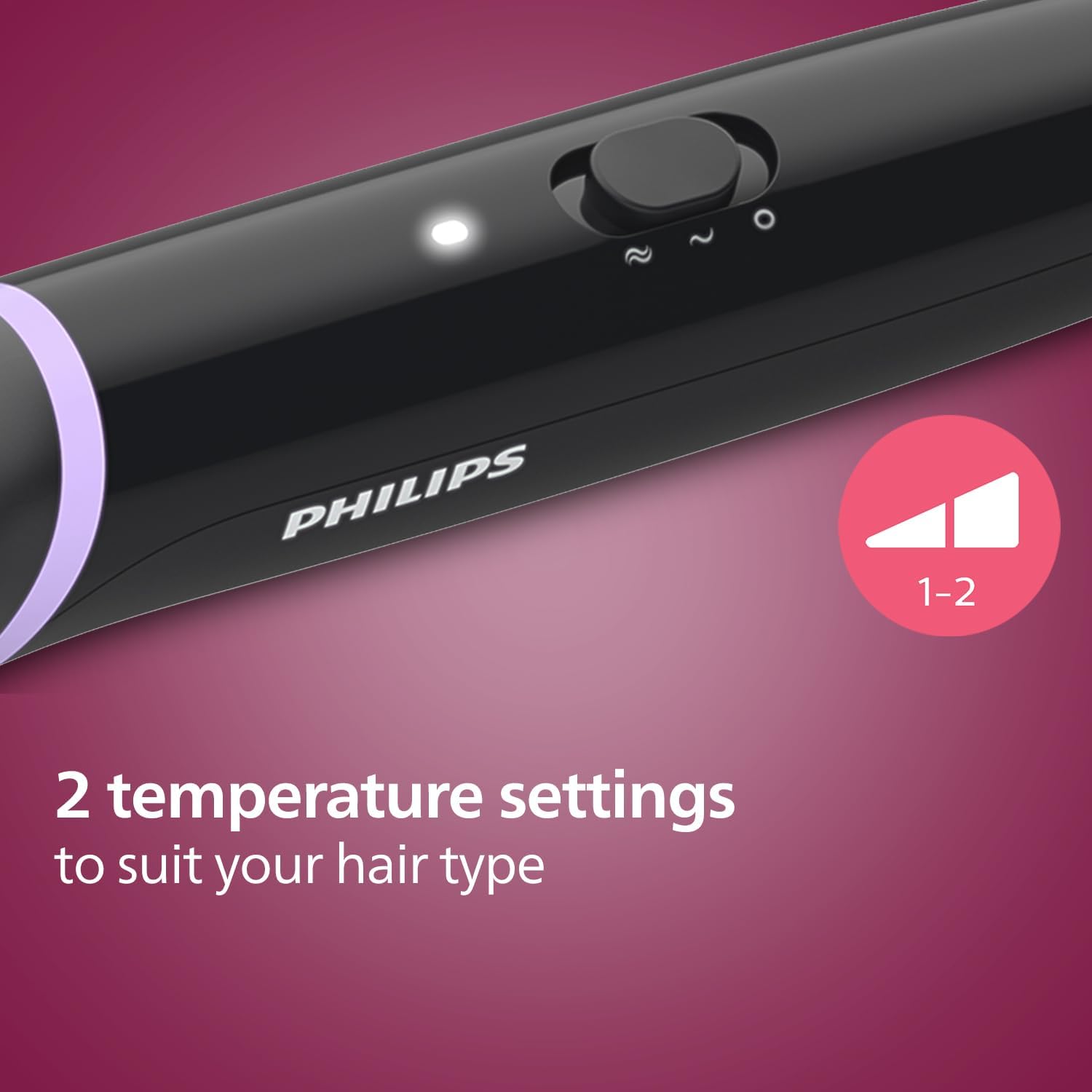 Philips BHH880 StyleCare Heated Straightening Brush