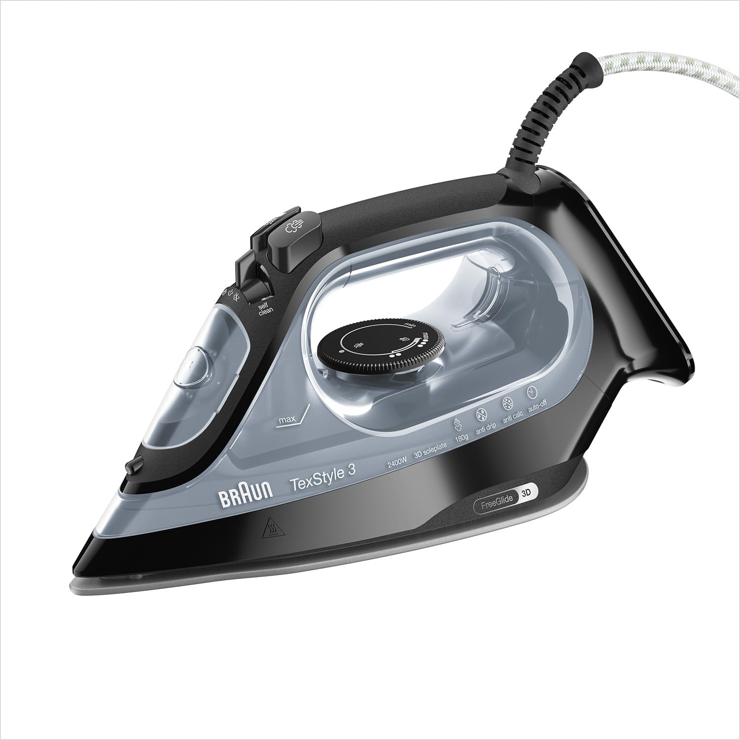 Braun Steam Iron 2400W 180 G/Min