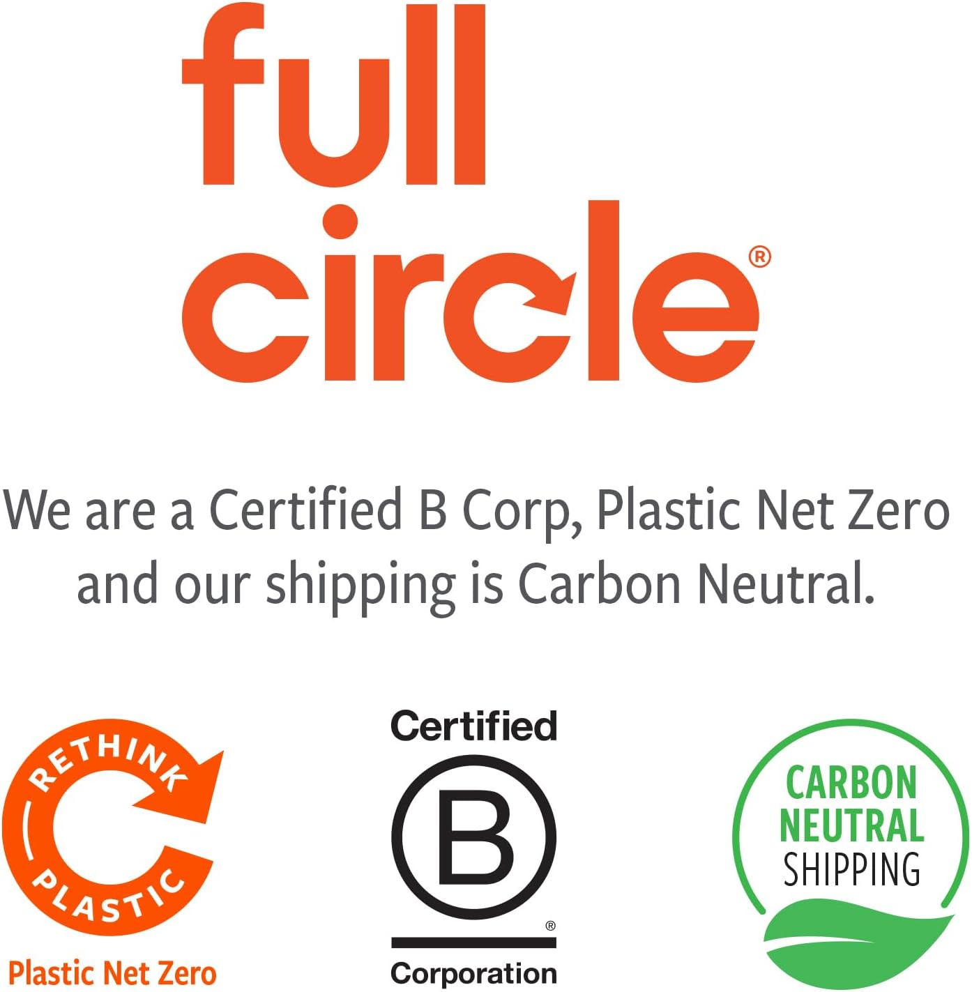 Full Circle FC14604W Dustpan and Brush Set, Multi-Coloured